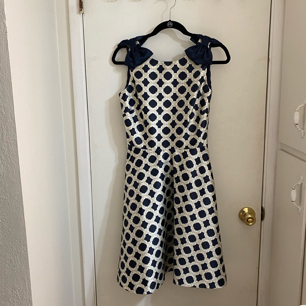 NWT Ted Baker Blushing Rose Geo Dress